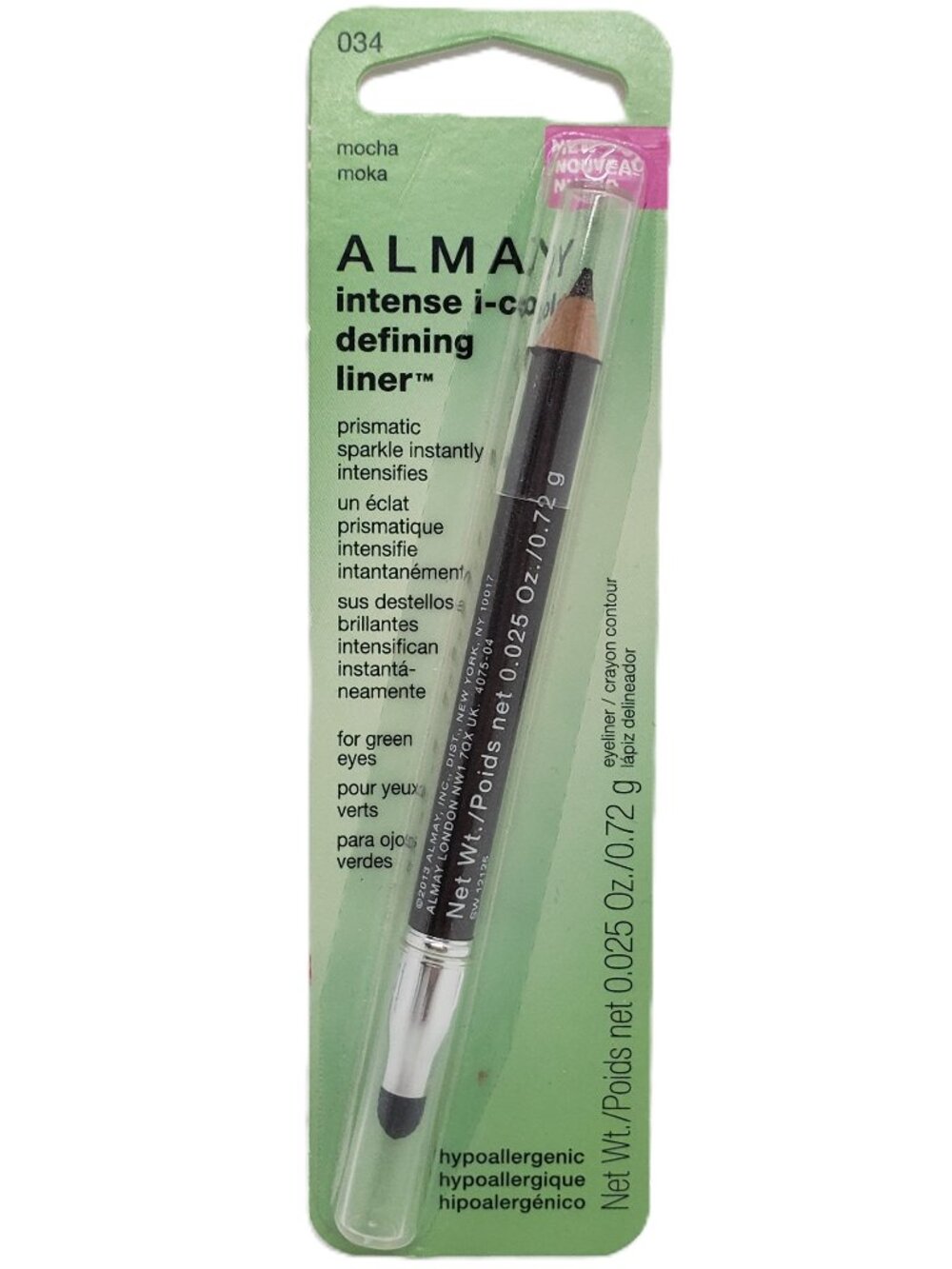 Almay Intense i-color Defining Liner Mocha 034 for Green Eyes Discontinued